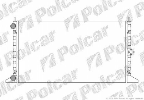 Радиаторы охлаждения POLCAR 324008-4