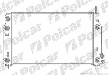 Радиаторы охлаждения POLCAR 321608-5