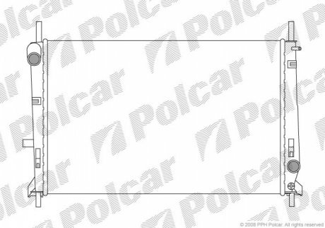 Радіатори охолодження POLCAR 321708-3