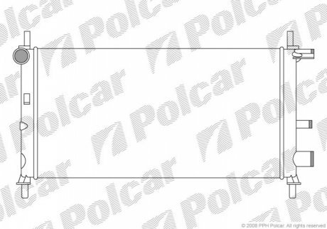 Радиаторы охлаждения POLCAR 321008A6