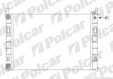 Радиаторы охлаждения POLCAR 321208-3