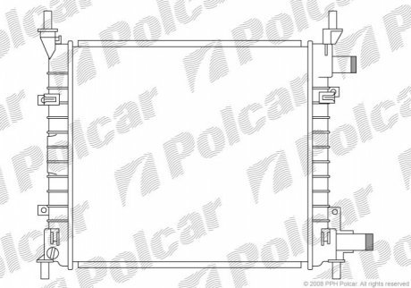 Радиаторы охлаждения POLCAR 320008A2