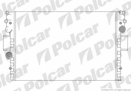 Радиаторы охлаждения POLCAR 305208A4