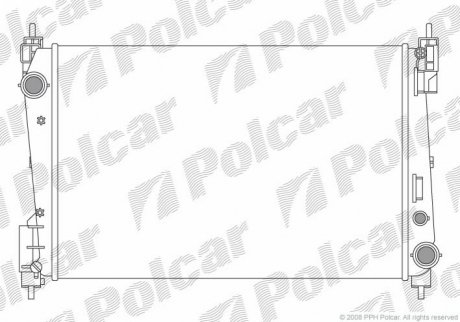 Радиаторы охлаждения POLCAR 302408A1 (фото 1)