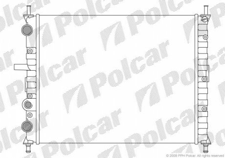 Радиаторы охлаждения POLCAR 301808-3