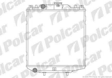 Радиаторы охлаждения POLCAR 290108A1