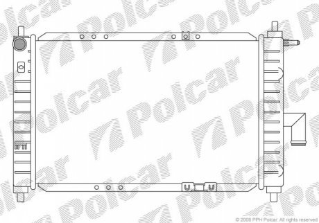 Радиаторы охлаждения POLCAR 290208-3