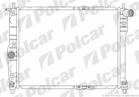 Радиаторы охлаждения POLCAR 291208-1 (фото 1)