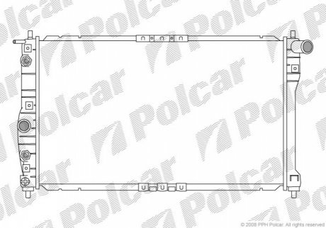 Радиаторы охлаждения POLCAR 292308-2