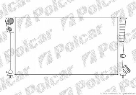 Радиаторы охлаждения POLCAR 235008A5
