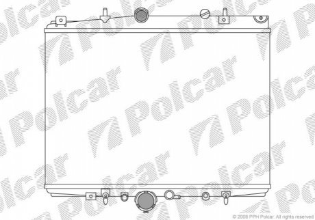 Радиаторы охлаждения POLCAR 233208-7 (фото 1)