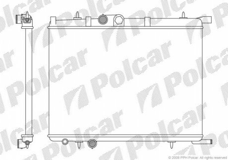 Радиаторы охлаждения POLCAR 232808-1