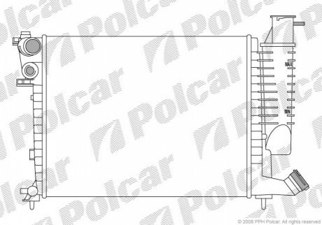 Радиаторы охлаждения POLCAR 232608-3