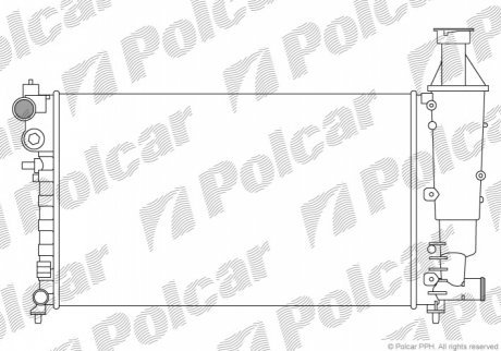 Радіатори охолодження POLCAR 230608-6