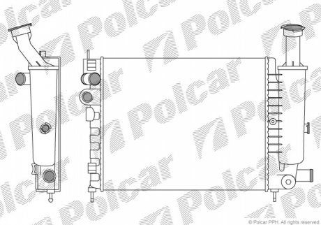 Радіатори охолодження POLCAR 230508-1