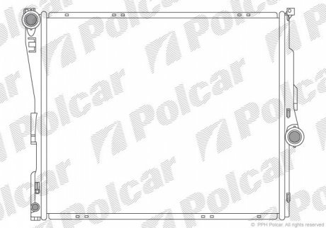 Радиаторы охлаждения POLCAR 205508-2