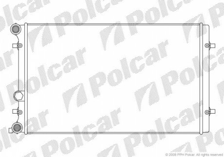 Радиаторы охлаждения POLCAR 132308-1