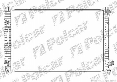 Радиаторы охлаждения POLCAR 132708-3