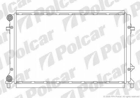 Радиаторы охлаждения POLCAR 133108-1 (фото 1)