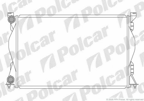 Радиаторы охлаждения POLCAR 133808-5 (фото 1)