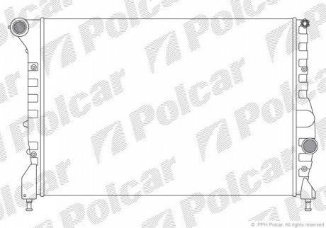 Радиаторы охлаждения POLCAR 140408A2 (фото 1)