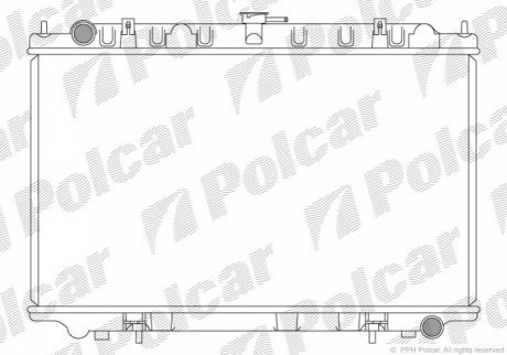 Радиаторы охлаждения POLCAR 276108-3 (фото 1)