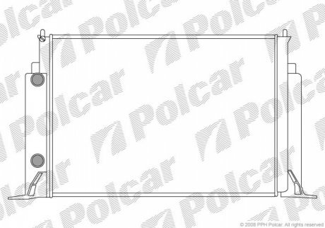 Радиаторы охлаждения POLCAR 303008A3