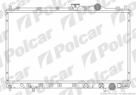 Радиаторы охлаждения POLCAR 5220081