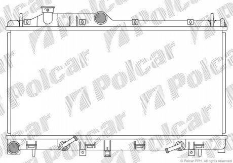 Радиаторы охлаждения POLCAR 7208083 (фото 1)