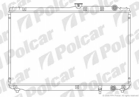 Радиаторы охлаждения POLCAR 8133084 (фото 1)