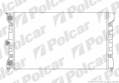Радиаторы охлаждения POLCAR 9523082