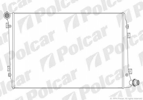 Радиаторы охлаждения POLCAR 9555082 (фото 1)