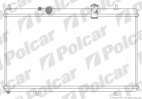 Радиаторы охлаждения POLCAR 5748084