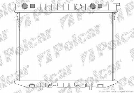 Радиаторы охлаждения POLCAR 5580083