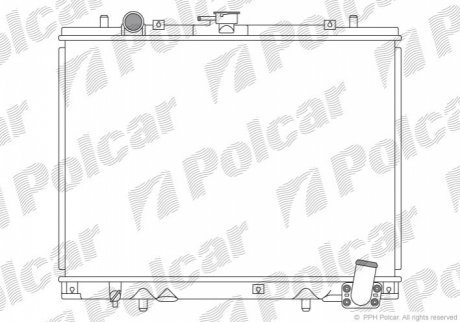 Радиаторы охлаждения POLCAR 5277081 (фото 1)