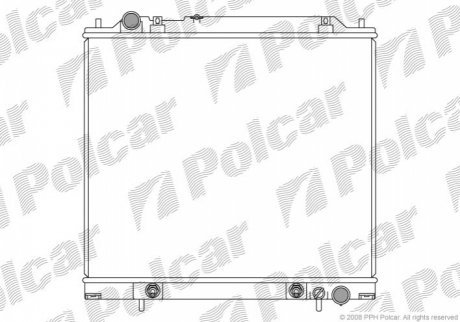 Радиаторы охлаждения POLCAR 5250082