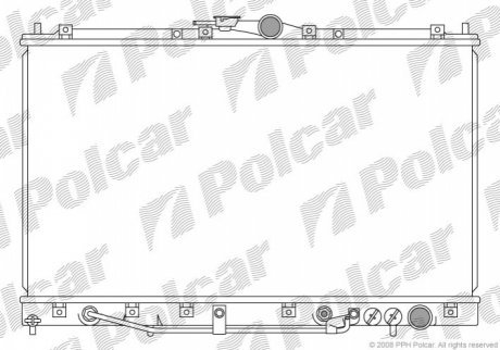 Радиаторы охлаждения POLCAR 5207082 (фото 1)