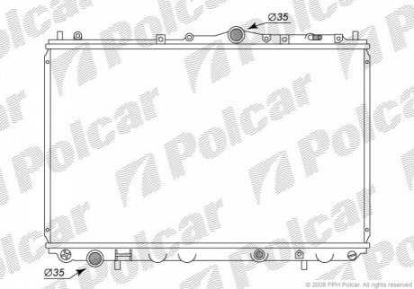 Радиаторы охлаждения POLCAR 5210083 (фото 1)