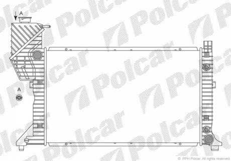 Радиаторы охлаждения POLCAR 5062084