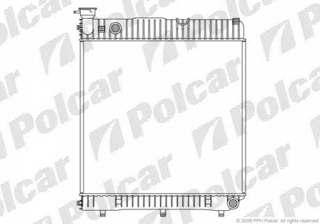 Радиаторы охлаждения POLCAR 5061082