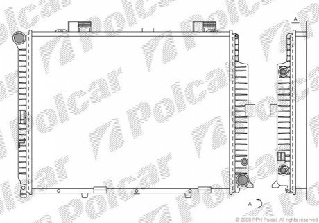 Радиаторы охлаждения POLCAR 5015088