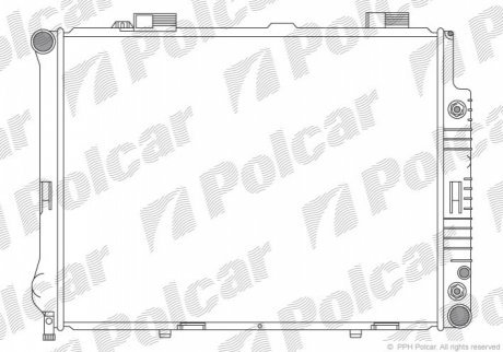 Радиаторы охлаждения POLCAR 5015081 (фото 1)