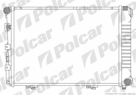 Радиаторы охлаждения POLCAR 5014081