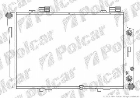 Радиаторы охлаждения POLCAR 5002082 (фото 1)