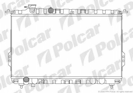Радиаторы охлаждения POLCAR 4024081