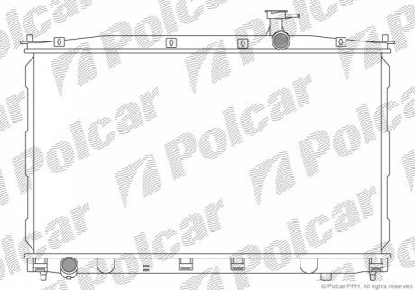 Радиаторы охлаждения POLCAR 4051082 (фото 1)