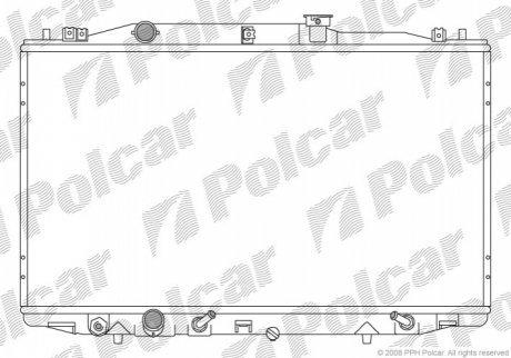 Радиаторы охлаждения POLCAR 3833084 (фото 1)