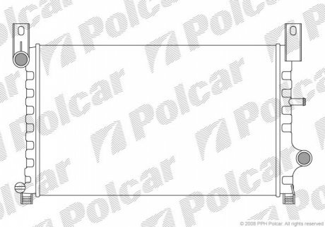 Радиаторы охлаждения POLCAR 3209082 (фото 1)