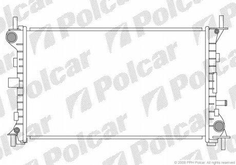 Радиаторы охлаждения POLCAR 3201083 (фото 1)