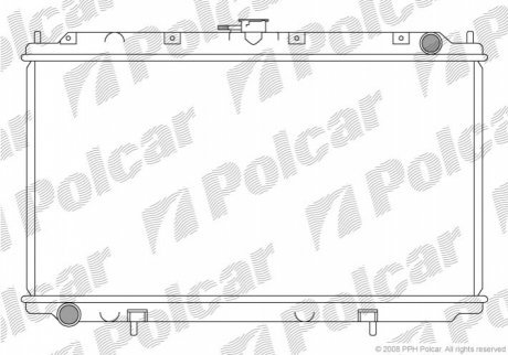 Радиаторы охлаждения POLCAR 2732082 (фото 1)